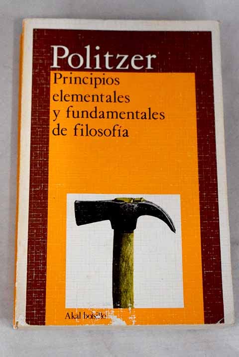 Principios elementales y fundamentales de filosofia.