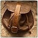 HLGQ MEDIVAL Vintage Money POUCHE POUCHE Bag Bague Couteau DE Ceinture pour Hommes Femmes Viking PU Cuir Cuir Sac Coin Porte-Monnaie Porte-Monnaie,Marron