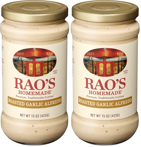 Image of Rao's Homemade Garlic Alfredo Sauce, 15 oz (Pack of 2)
