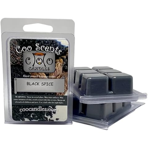 3 Pack Variety Pack Soy Wickless Candle Scented Wax Melts Wax Bar Wax Cubes for Scented Wax Warmer. Black Spice - Cologne Scented - Made in The USA Cover