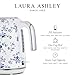 Laura Ashley Stainless Steel Electric Kettle 1.7 Liter - 1500W Rapid Boil Electric Kettles for Boiling Water - Electric Tea Kettles Automatic Shut Off - Overheat & Boil Dry Protection Jug Kettle