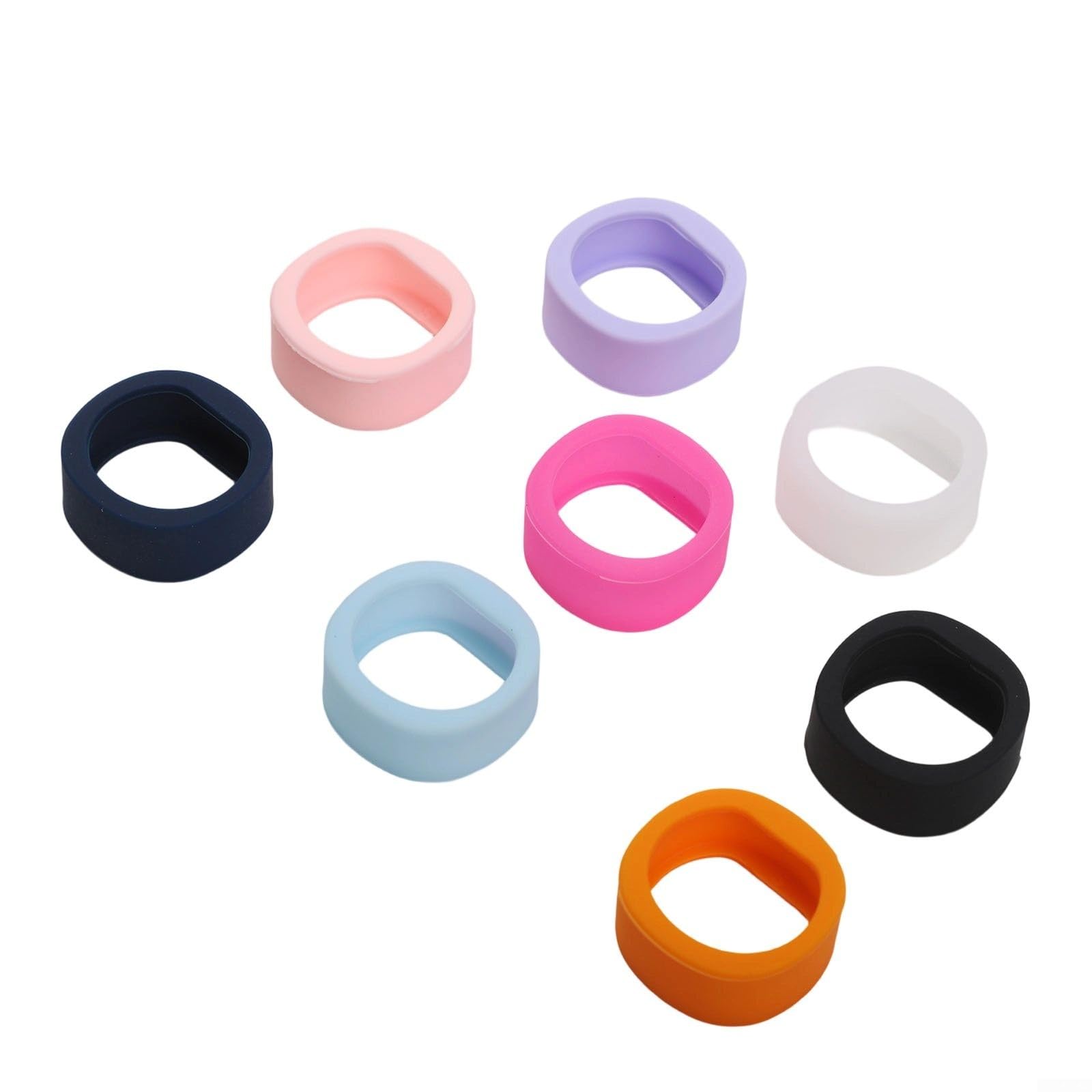 Smart Ring Case, 8 coperture protettive in silicone per RingConn Gen 2/2 Air, robuste, antigraffio, indossabili, per il fitness (S)