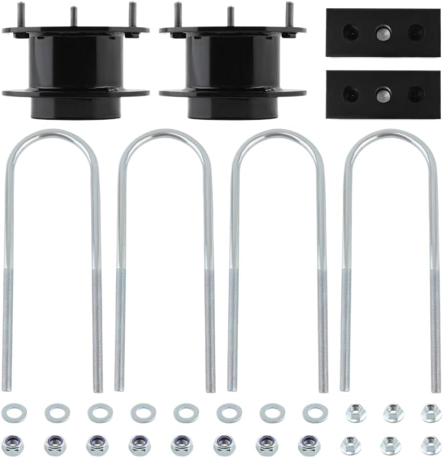 Leveling Lift Kit 3 Inch Front 2 Inch Rear Compatible With Ram 2500 3500 4WD 1994-2013