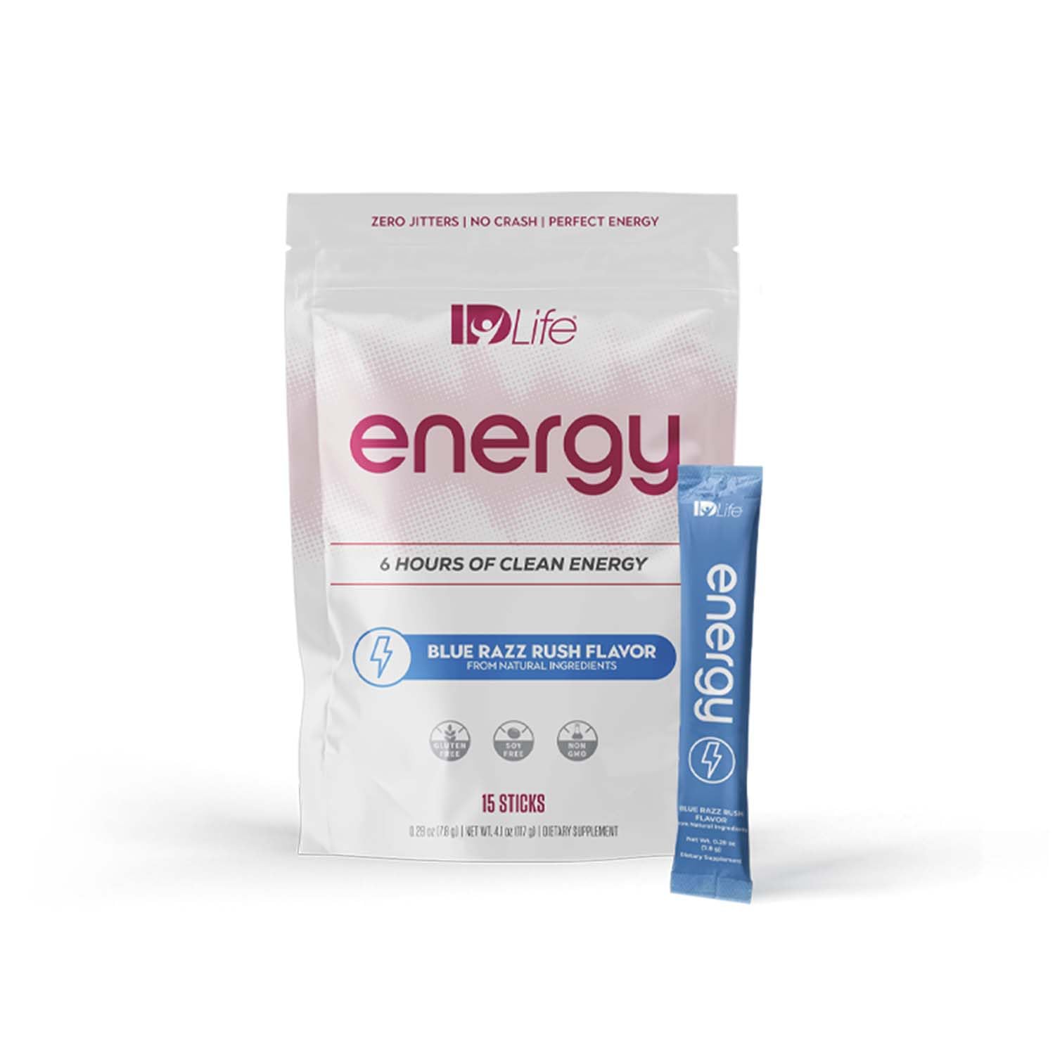 Amazon.com: IDLife - Energy Blue Razz Rush - Time-Release Caffeine