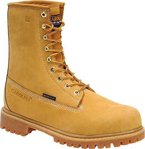 Carolina Men's CA7545 Journeyman 8Steel Toe Insulated Waterproof Work Boot Light Brown 11 D