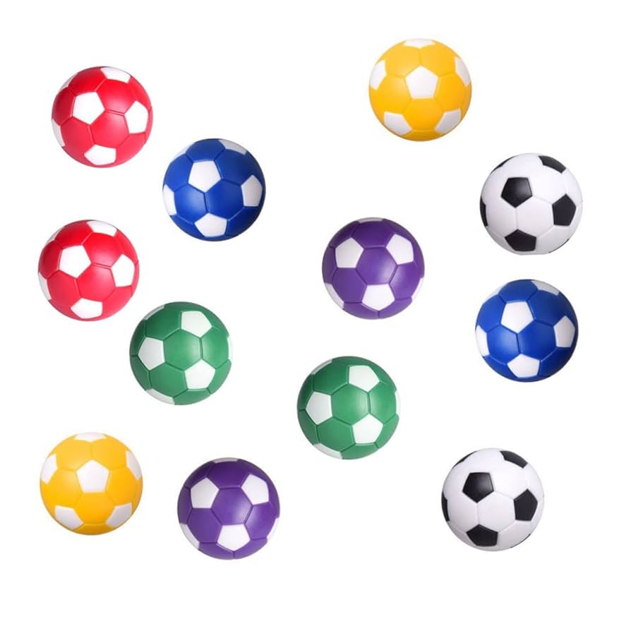 Amazon | Kisangel 12個 テーブル サッカー プラスチック ボール