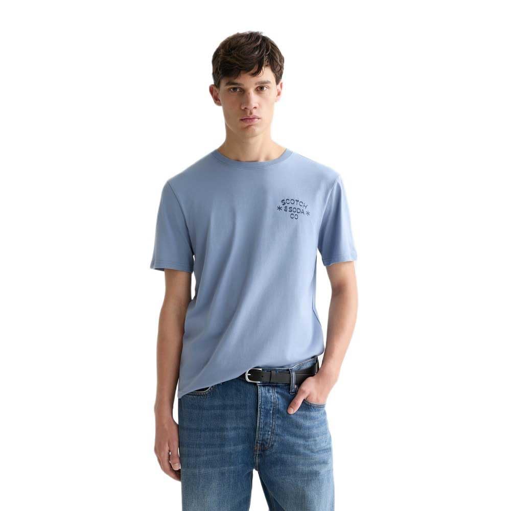 SCOTCH & SODA Left Chest Artwork T-Shirt