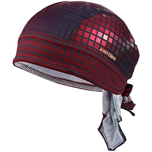VBIGER Bandana Cap Sommermütze Bandana Kopftuch Atmungsaktive Fahrrad Kopfbedeckung