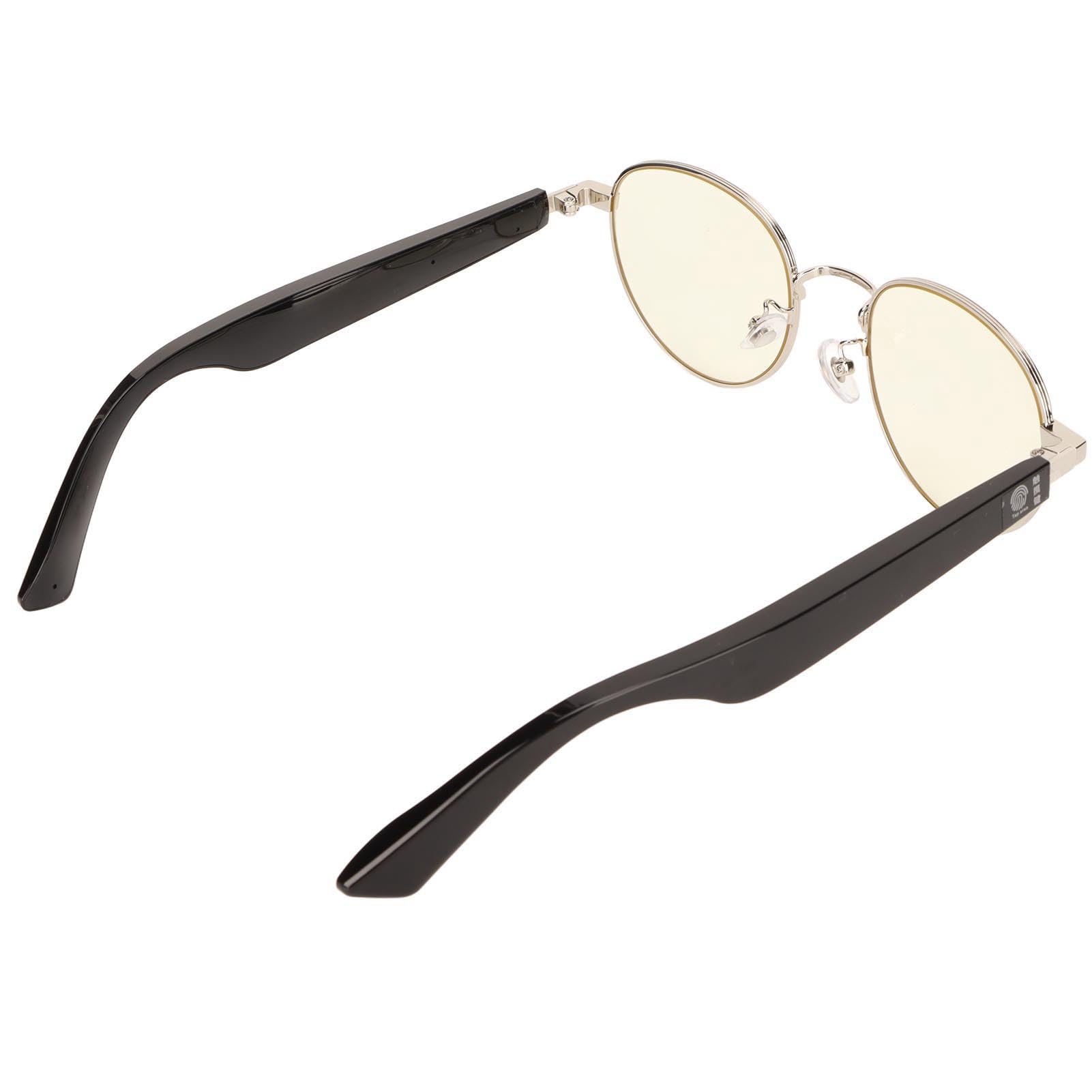 Gafas Inteligentes Auriculares De Conducción Ósea, IPX4 Negro
