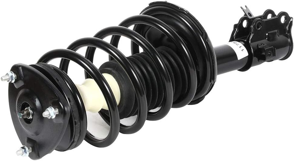 SCITOO - (6pcs) Rear shock absorber Front Strut Spring Assembly Stabilizer Bar Link fit for 2006-2011 for Hyundai Accent 2006-2011 for Kia Rio 2006-2011 for Kia Rio5