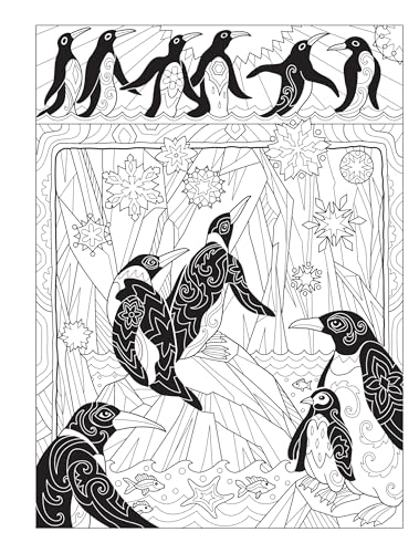 Creative Haven Fanciful Sea Life Coloring Book