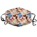 Produktbild Vbnbvn Unisex Mundmaske,Wiederverwendbar Anti Staub Schutzhülle,Decorative Colored Butterflies Cotton Mouth Masks,Anti-dust Face Mask for Women and Men