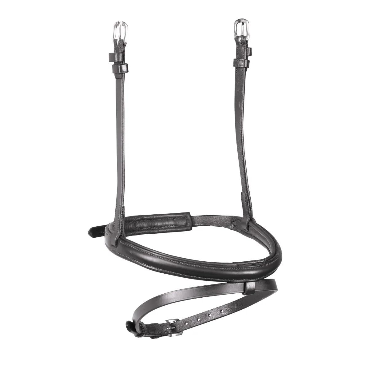 Shires Velociti Rapida Padded Raised Flash Noseband (Pony, Black)