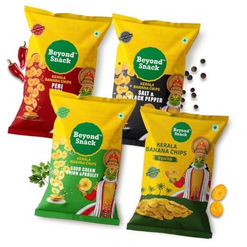 Beyond Snack Nendran Kerala Banana Chips | Combo pack (Original s...