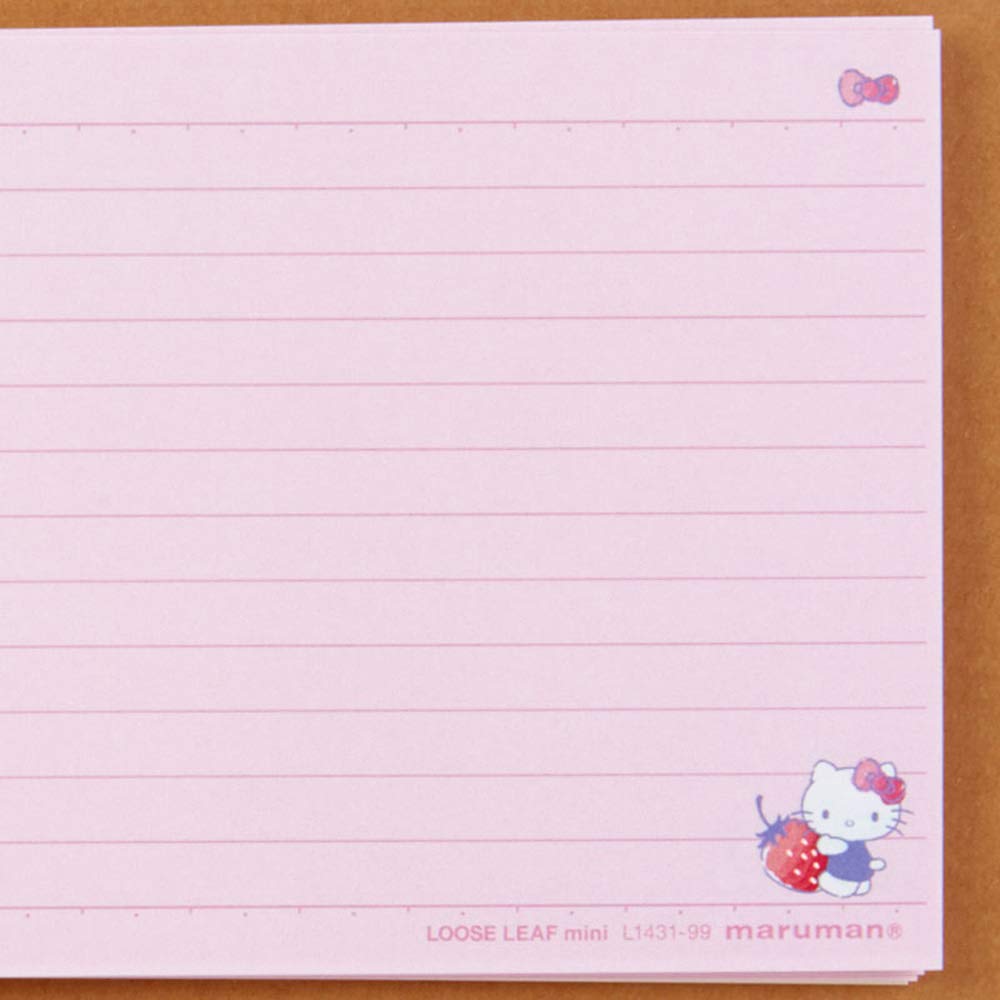 Kitty Hello Full Screenshot - maruman Mini Binder Notebook Croquet Book Character Demo      Toy
