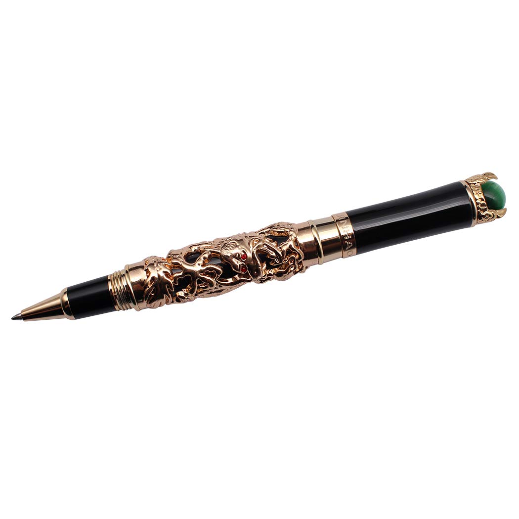 Amazon | Zoohot ゴールデン Jinhao ドラゴン 水性ボールペン