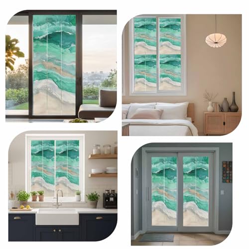 Película decorativa para ventana Qeiwoamlton 39.3x17.7 pulgadas miniatura 7