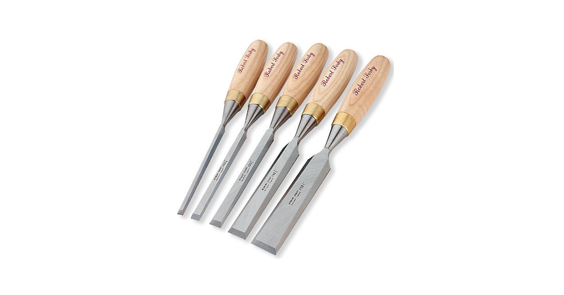 Amazon.com: 5pc. Robert Sorby #5530 Sheaf River Bevel Chisel