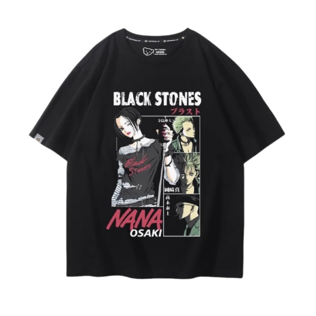 Amazon.co.jp: NANA ナナ Tシャツ 半袖 大崎ナナ 応援グッズ 同人服