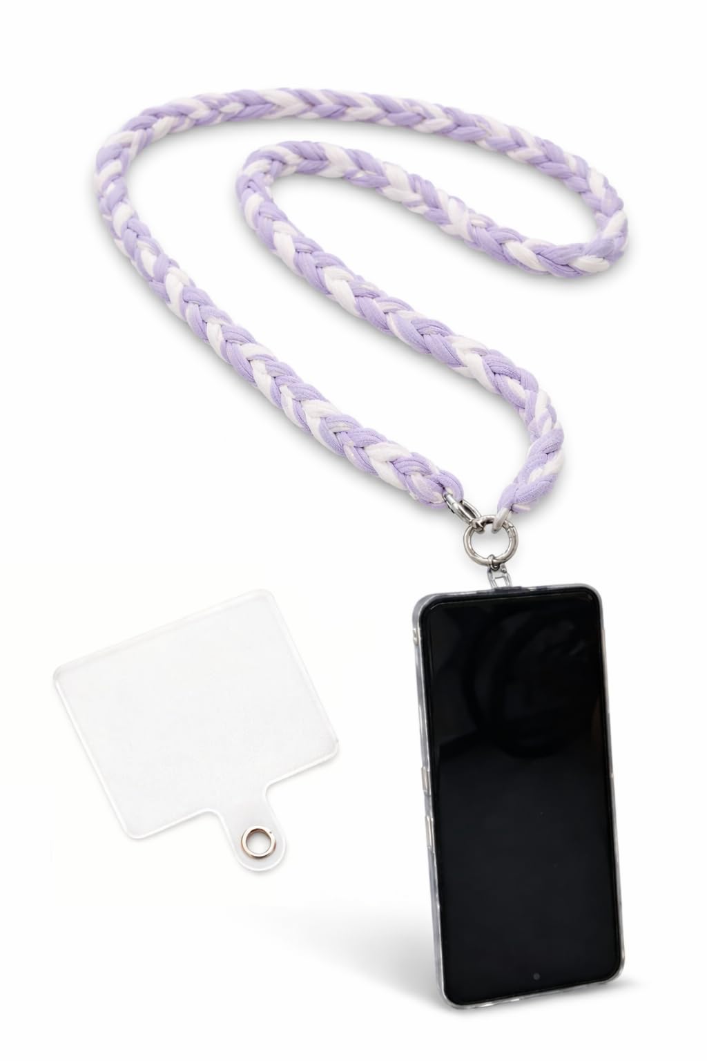 SHRIVANAA Crochet Handmade Sling Belt for Purse & Mobile, Knitted Crossbody Strap with Adjustable Length, Aesthetic Crochet Shoulder Strap for Bags, Phone, Handbags & Accessories-image-14