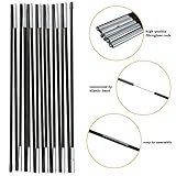 MUAEEOK 10ft Balloon Arch Kit, Wide Adjustable Ballon Arch Stand Kit with Water Fillable Base Balloon Pump Knotter Glue Ground Nails for Wedding Birthday Party Decorations - Image 5