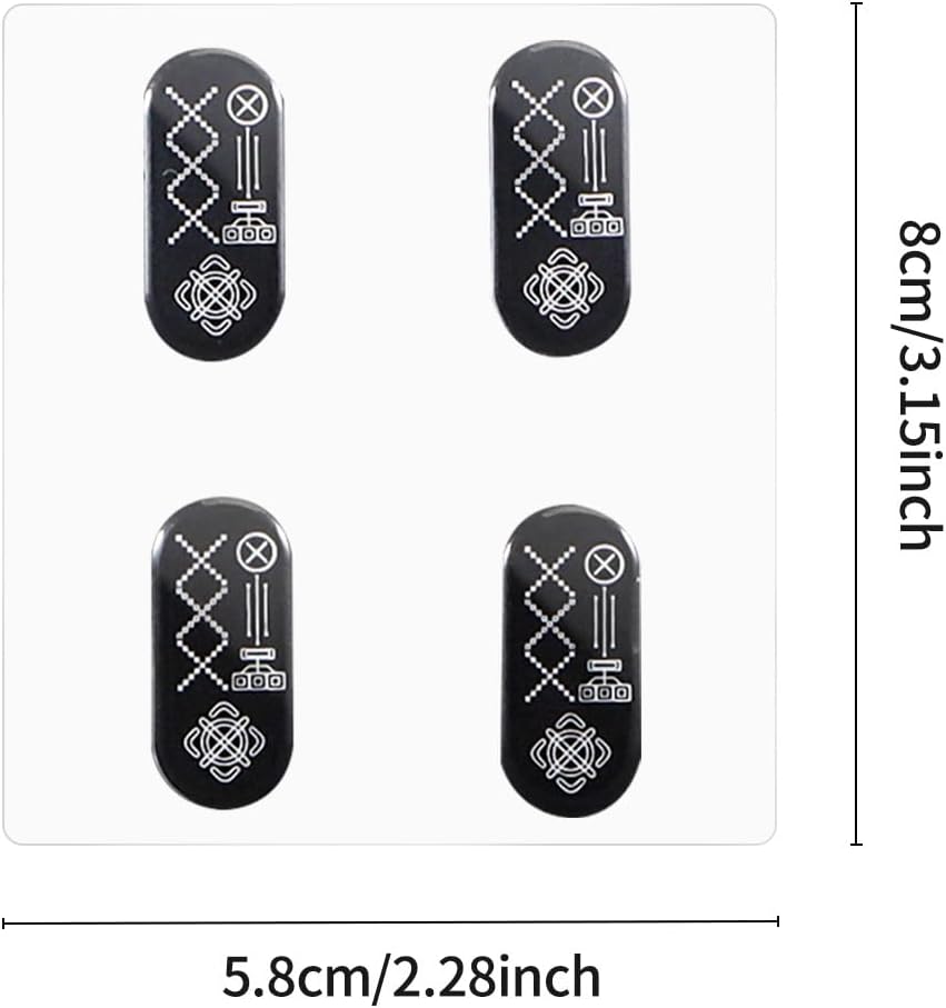 Glass Mouse Skates for Logitech MX Anywhere 3S/3 Mouse Feet Pads Smooth Durable Slim 2.5D Curved Edge Game Mice Feet Replacement Accessories(Printing Pattern)