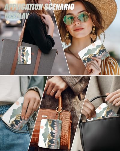 Image of Credit Card Holder, Stylish RFID-Blocking Slim Wallet, Mountain