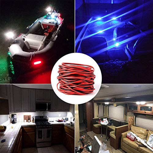 Shangyuan Boat Light Extension Cable Wire Cord For 3528 5050 5630 Led Strip Light Single Color thumb #4