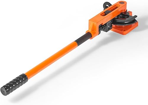 Miniatura 21 de VEVOR Dobladora de tubos de tubo, Dobladora manual de tubo de 3/8" a 1", con 7 troqueles, tubo doblador de tubos de alta resistencia de acero