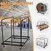 Folding Table Cart, Panel Cart with Swivel Wheels, Heavy Duty Planer cart with 1800LBS & 10 Table Capacity for Party, Banquets, Conferences, and Events
