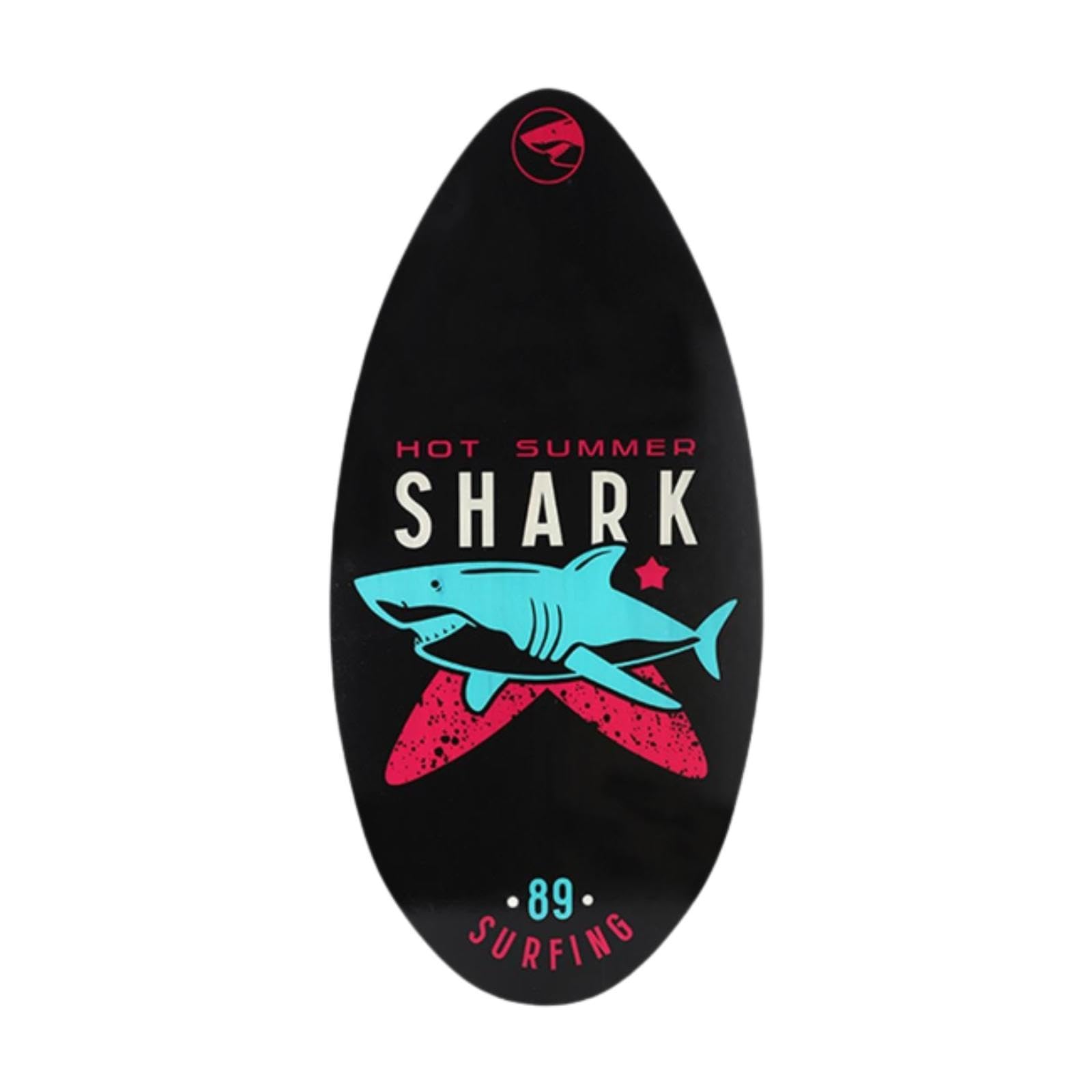 F Fityle Tabla de Skimboard pequeña 30 Pulgadas de Madera para Deportes acuáticos