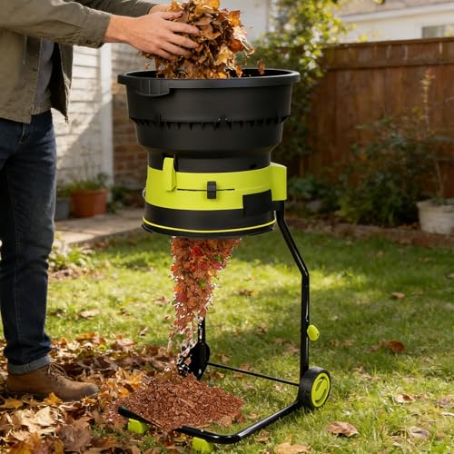 Trituradora de hojas eléctrica para limpieza de patio y zonas verdes 2