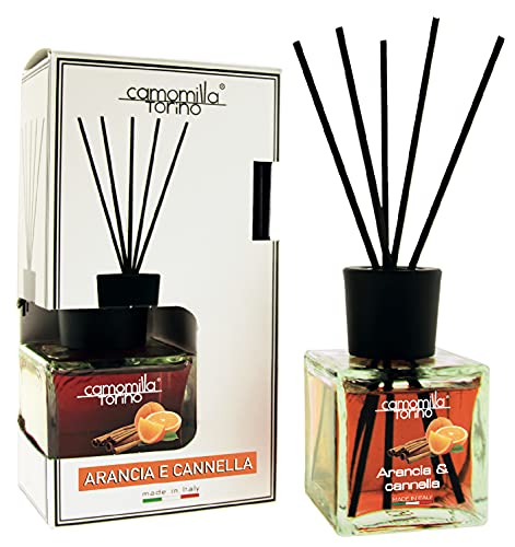 ✔ Made in Italy Diffusore di Profumo a Bastoncini 100 ml. Cubo \