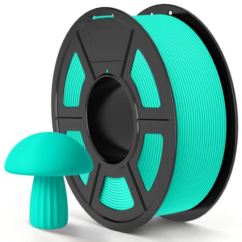 Image of TECBEARS Matte PLA Filament Rapid 50-600mm /s Printing, 1kg Mint Green