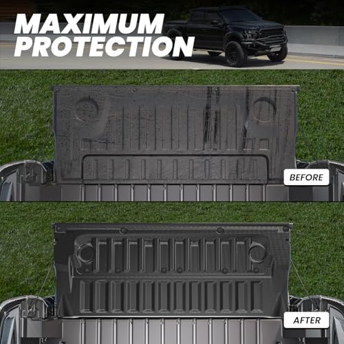 Image of LASFIT Tailgate Mat for Ford Ranger 2026 2025 2024 Truck Tailgate Liner All Weather Protector TPE Durable Tailgate Cover Easy to Install Remove Clean