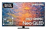 Samsung Neo QLED 4K QN95C 85 Zoll Fernseher (GQ85QN95CATXZG, Deutsches Modell), Neo Quantum HDR+, Infinity One Design, Neural Quantum Prozessor 4K, Smart TV [2023]