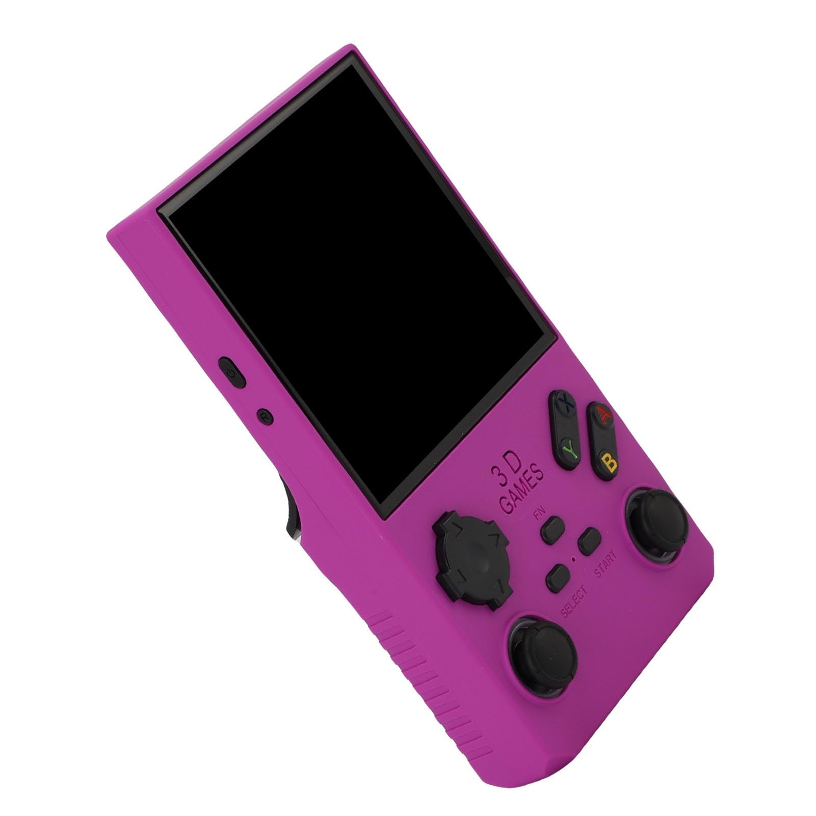 Zunate Console di Gioco Portatile Open Source da 4 Pollici |Altoparlante da 256 GB 8 W Display 720x720 Lettore di Giochi retrò Batteria da 4000 MAh (PURPLE)