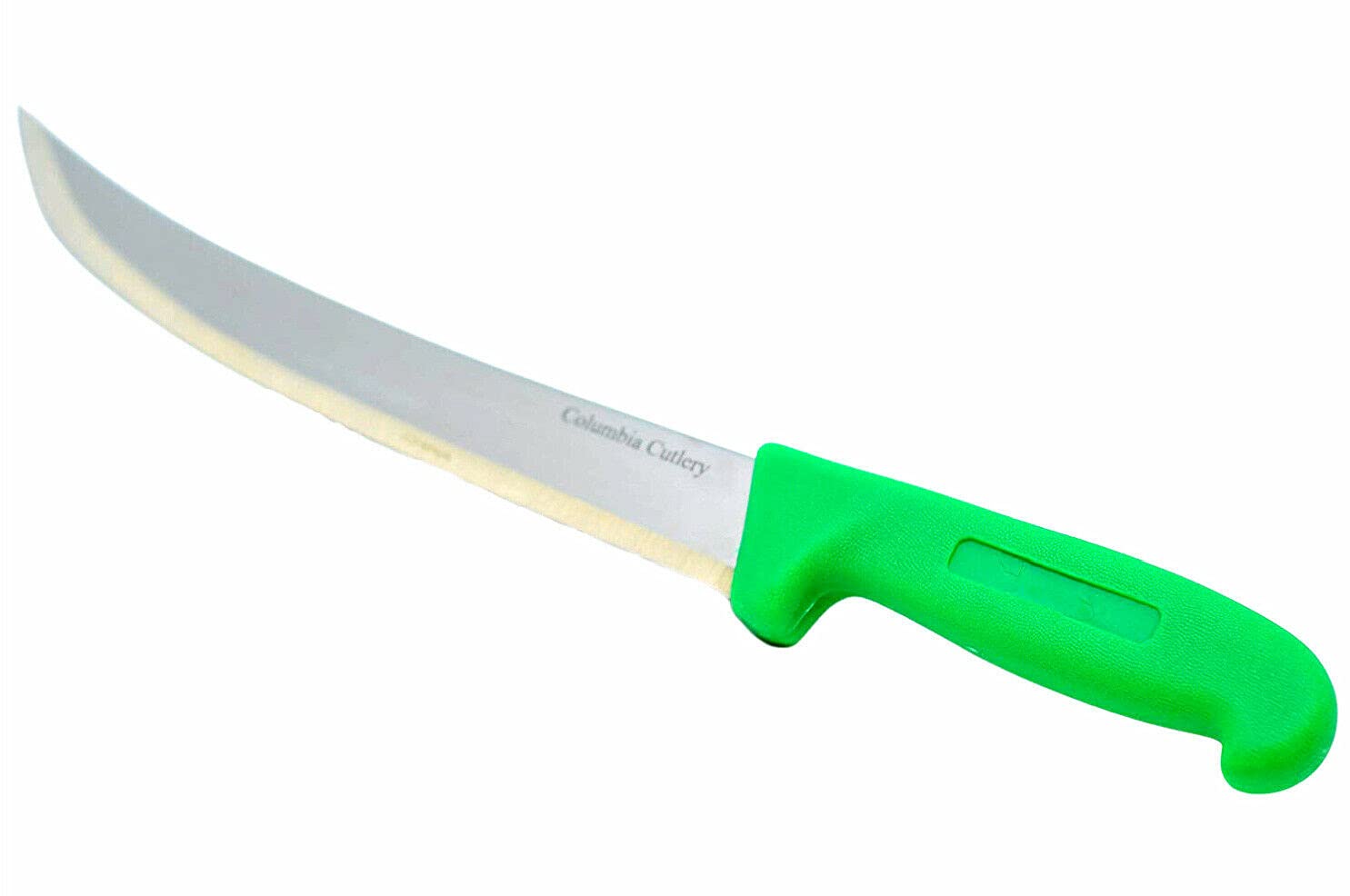 Columbia Cutlery 10 in. Green Breaking/Cimiter/Carving/Butcher Knife (Single Breaking Knife)