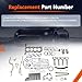 DAYSYORE Cylinder Head Gasket Bolts Set & Timing Chain Kit and Piston Connecting Rod Kits + Valve Fits for 2013-2016 Encore 1.4L, for 2011-2015 Cruze 1.4L,for 2013-2016 Sonic/Trax 1.4L Turbo DOHC 16V