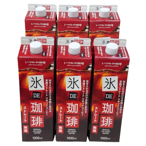 Â݂ XDE胊LbhR[q[ 1000ml×6 ACXR[q[ykCEkEꌧE zsz