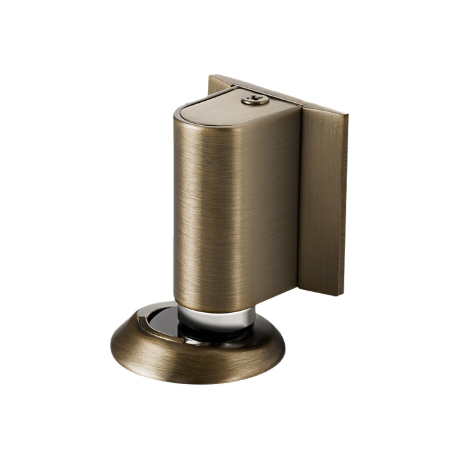 Tertioi C Strong Door Stop Alloy Hidden Holder Floor Mount Door Stopper Wall Protector Home Alloy Hidden Stop