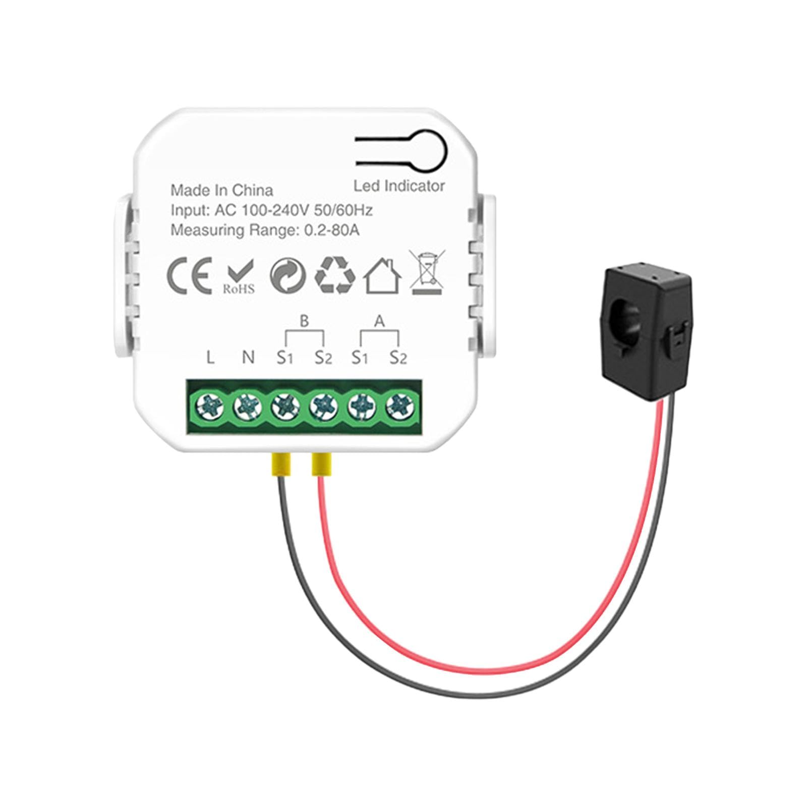 CALANDIS™ WiFi Smart Meter Monitor Device for Office Home Apartment 1 Channel | Electrical Testers | Measuring & Layout Tools | Tools-image-27