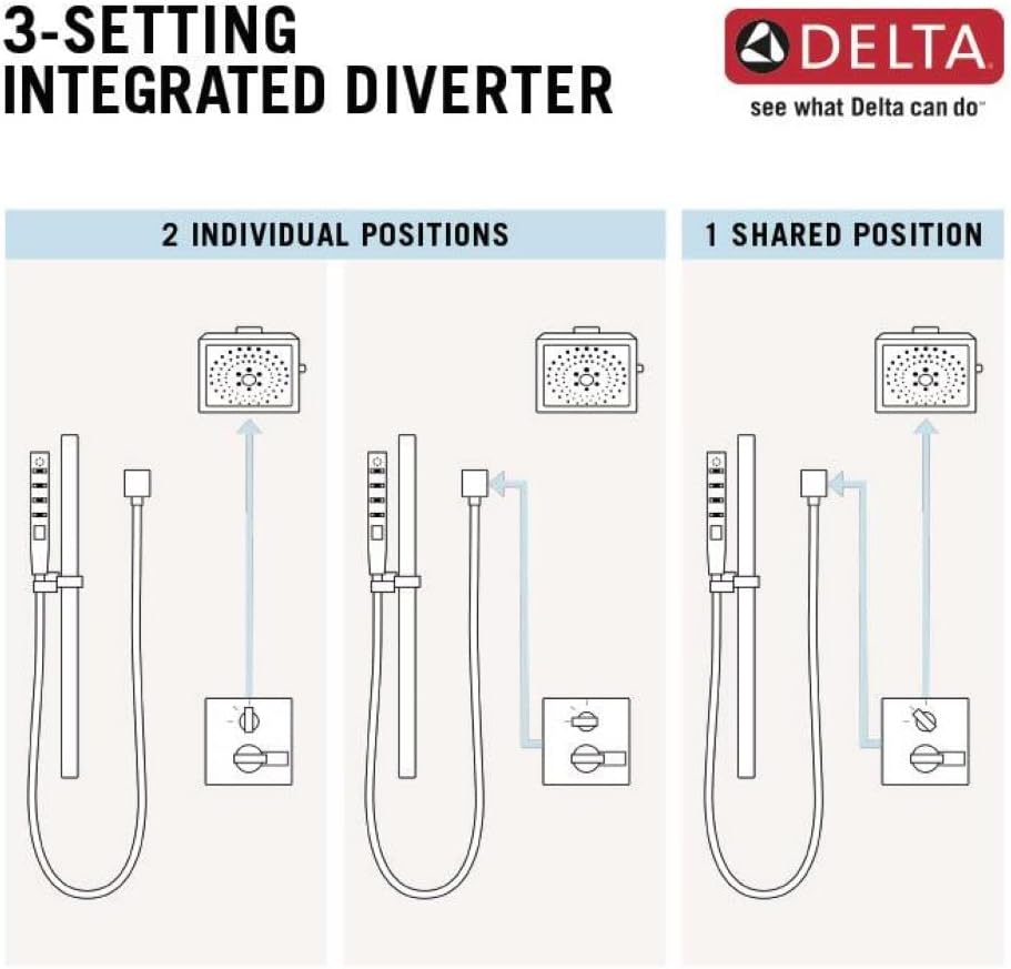Tесh Dеаlѕ 🔥 Delta Faucet Ara 17 Series Dual-Function Shower Handle Valve Trim Kit with 3-Setting Integrated Diverter, Chrome T27867 (Valve Not Included) 🔥 Hоt Dеаlѕ Delta Faucet Ara 17 Series Dual-Function Shower Handle Valve Trim Kit with 3-Setting Integrated Diverter, Chrome T27867 (Valve Not Included)