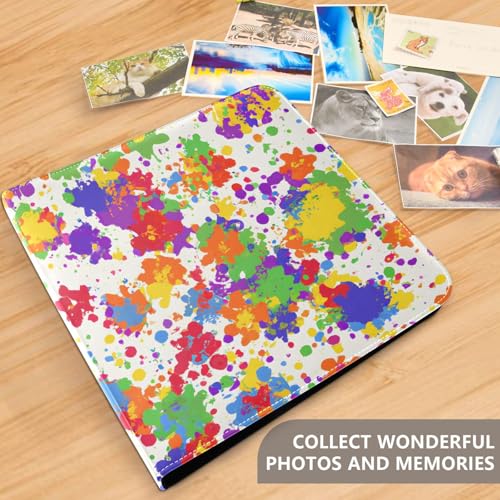 Álbum de Fotos Scrapbook Adhesivo DIY FLildon Cuero PU 40 Páginas Tamaño 11.8x11.2 pulgadas miniatura 5