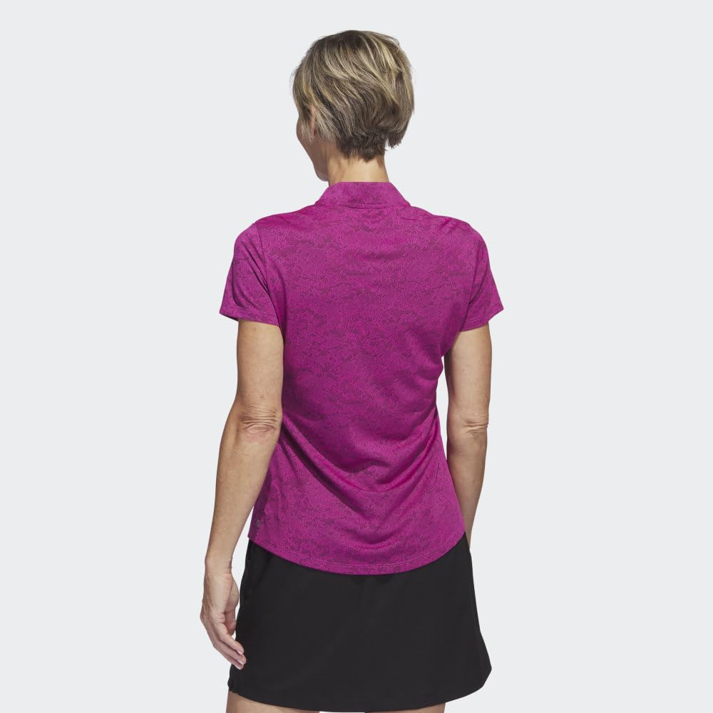 adidas Polo Donna Jacquard Maglietta da golf Donna