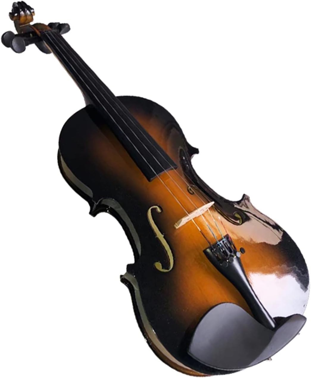 Violino Acustico Professionale di Alta Qualità Realizzato a Mano in Abete Rosso e Acero, Misura 4/4, con Archetto in Legno Brasiliano e Custodia Rigida, Adatto per Principianti e Professionisti