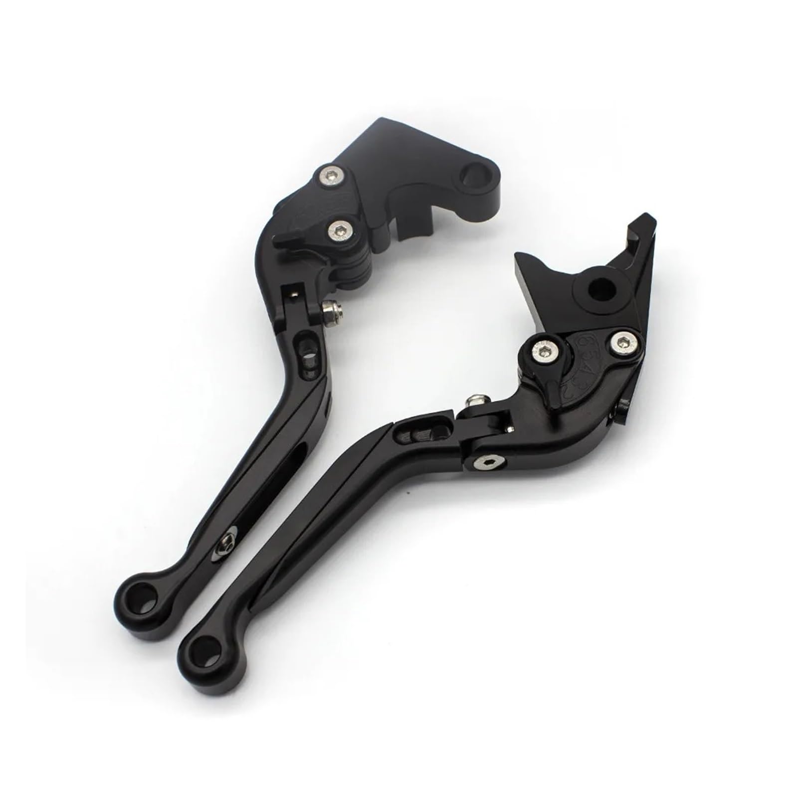 Pbsuem A Full Black Motorcycle Lever Blades For Hornet For Cb600f For Cbf600 Cbf 600 Cb 600F Cb 600 F 2007-2013 Cnc Motorcycle Folding Extendable Brake Clutch Lever Brake Clutch Levers(A Full Black)