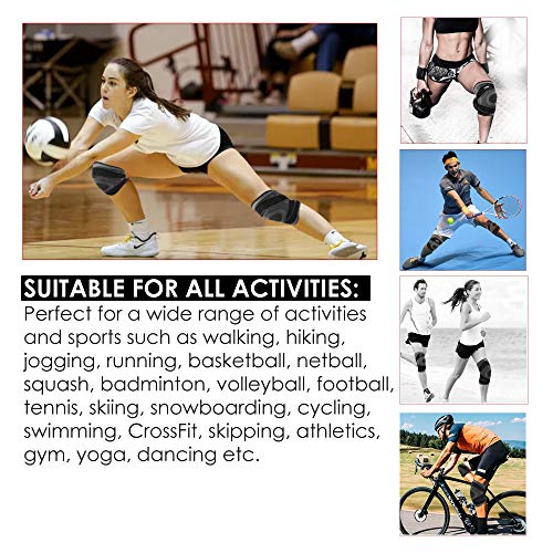 XN8 Kniesteun Verstelbare Kniecompressie Brace Kniebandage Voor Gewrichtspijn Hardlopen Squats Sport Joggen Fitness… - Image 7