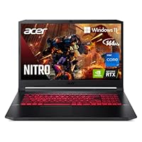 Acer Nitro 5 AN517-54-79L1 Gaming Laptop | Intel Core i7-11800H | NVIDIA GeForce RTX 3050Ti Laptop GPU | 17.3″ FHD 144Hz IPS Display | 16GB DDR4 | 1TB NVMe SSD | Killer Wi-Fi 6 | Backlit KB | Win 11