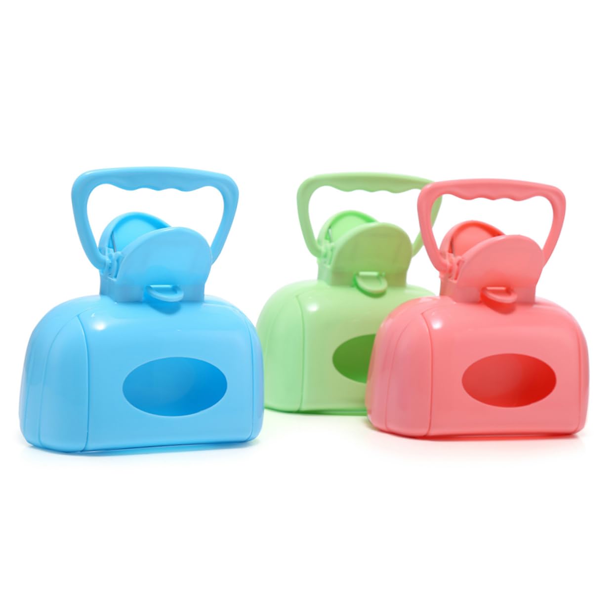 INOOMP 3 Pz spatola per Cani Raccogliere Animali Domestici in Container Animali Domestici Pala per Cani petg aqpet Paletta di Cane Raccolta delle feci degli Animali Domestici